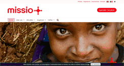 Desktop Screenshot of missio.com